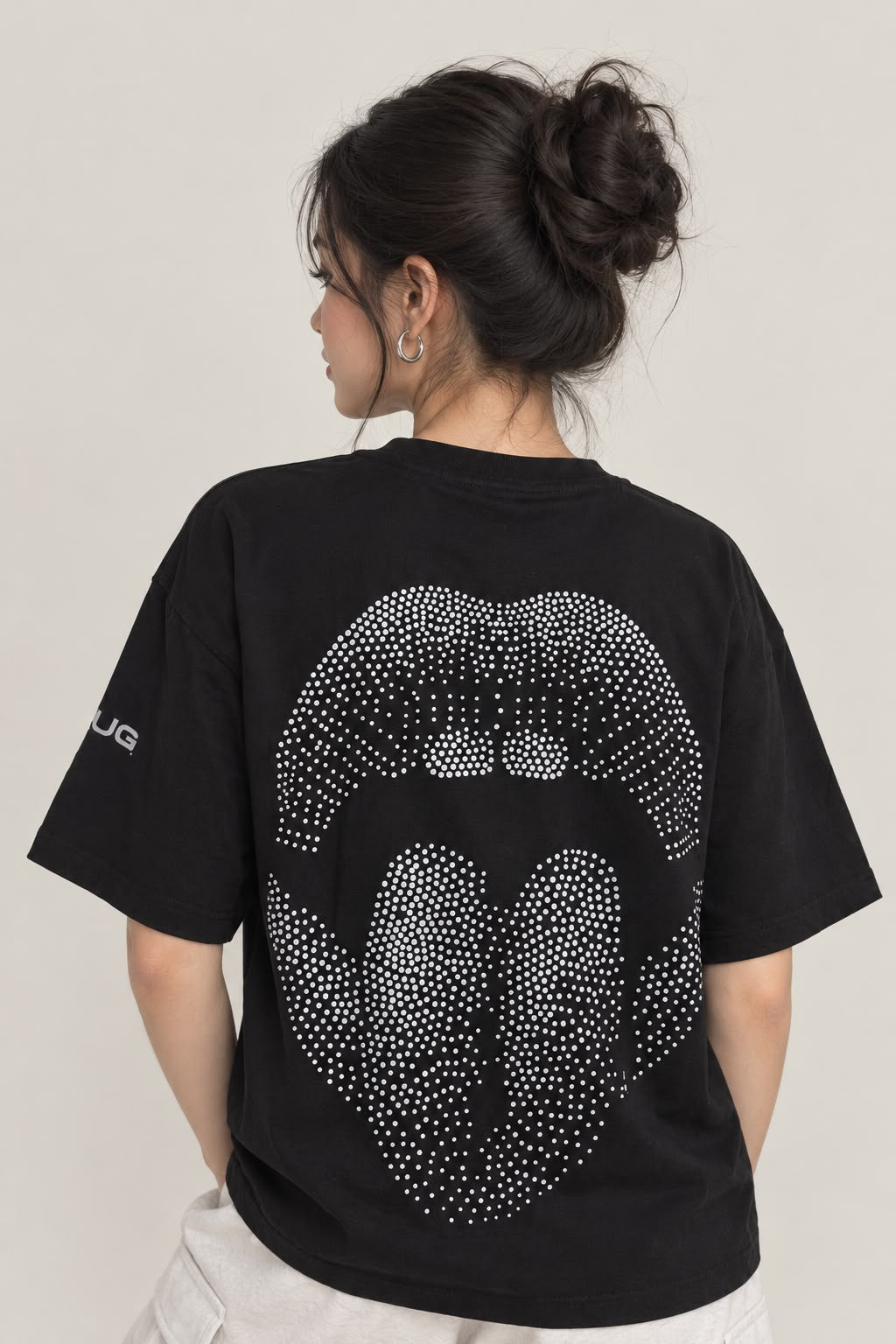 Hot Tongue Unisex Oversized T-Shirt