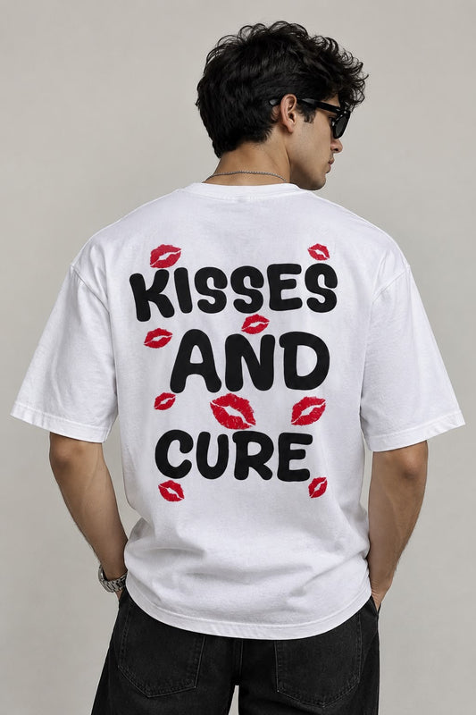 Kisses & Cure 3D Puff Printed Unisex T-shirt