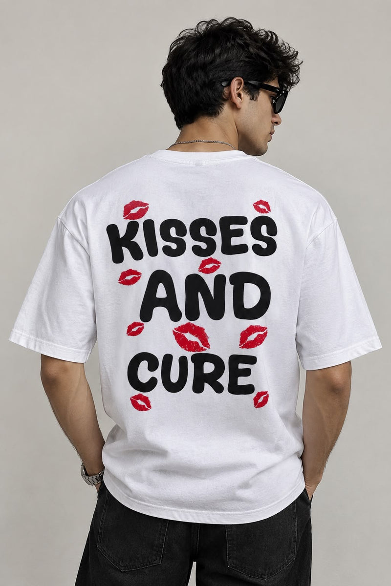 Kisses & Cure 3D Puff Printed Unisex T-shirt