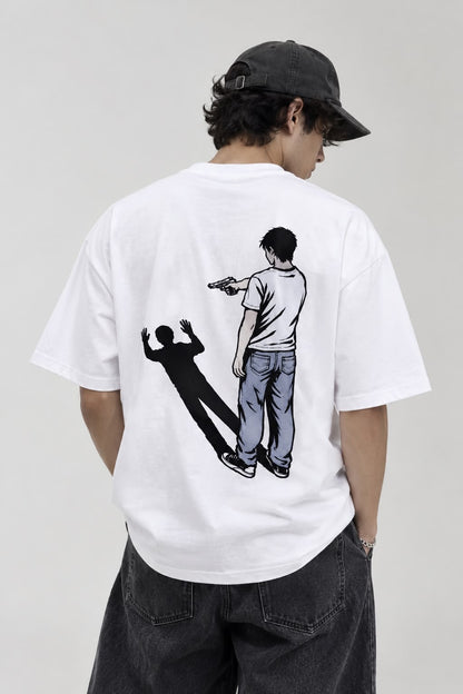 The Shadow Within – Oversized Graphic T-Shirt