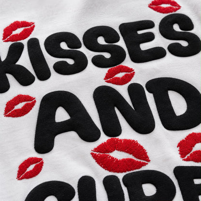 Kisses & Cure 3D Puff Printed Unisex T-shirt