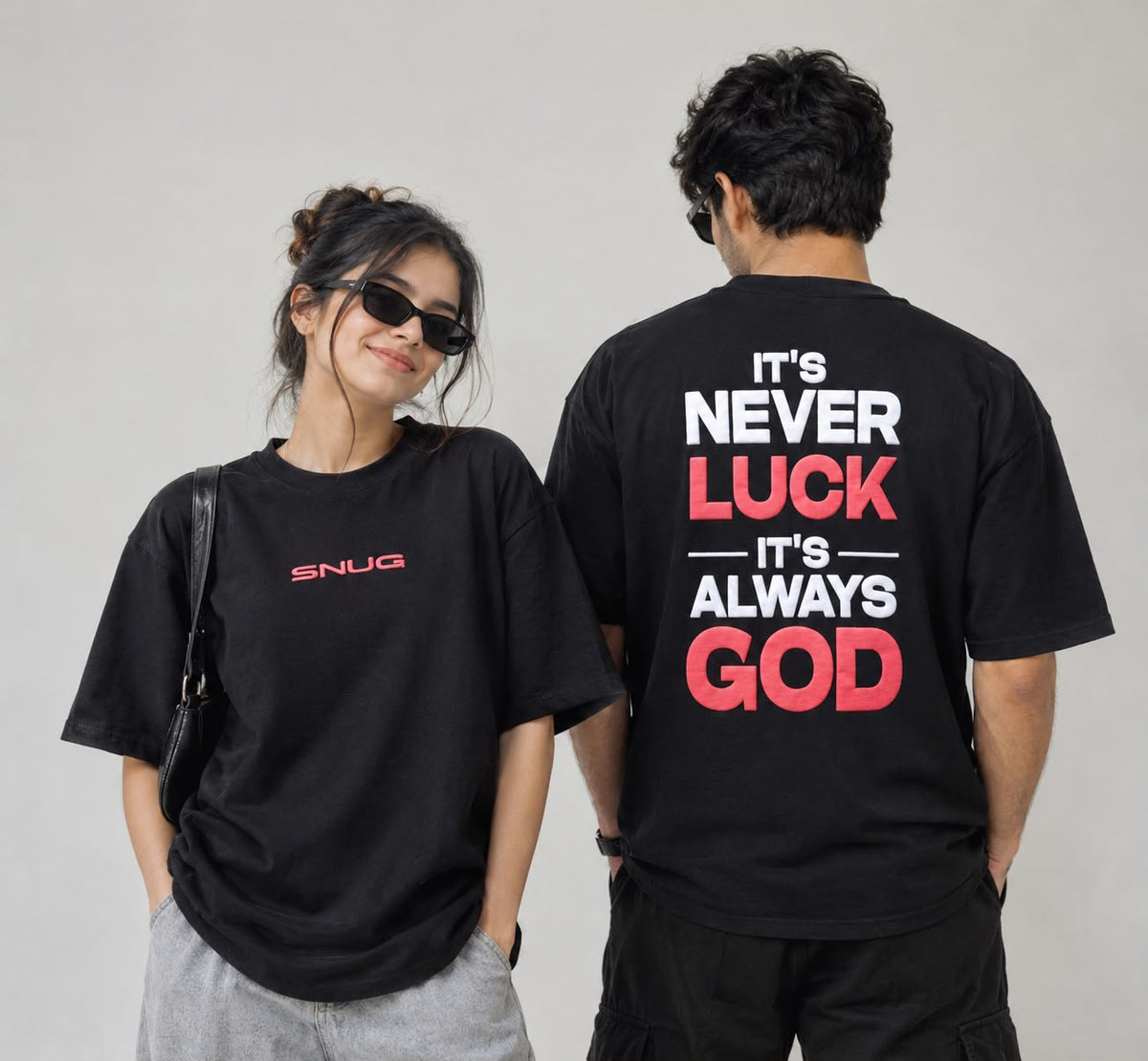Belief 3D Puff Printed Unisex T-Shirt