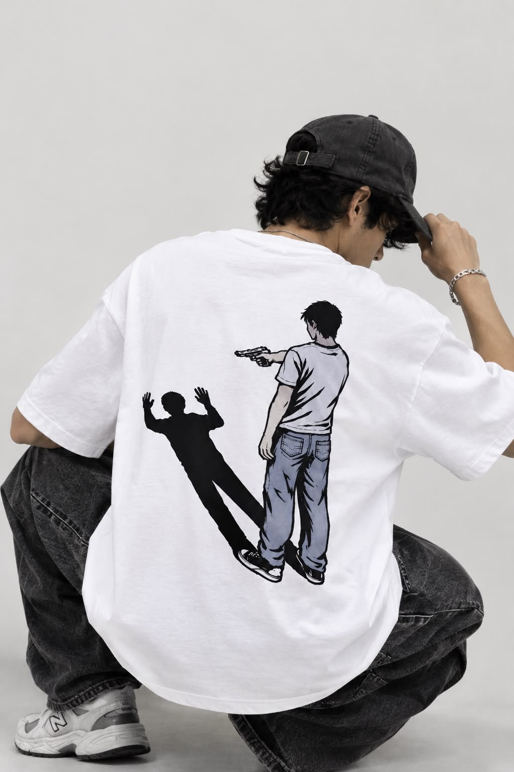 The Shadow Within – Oversized Graphic T-Shirt